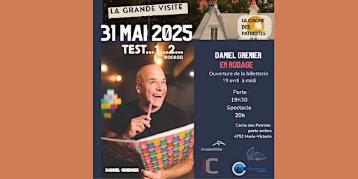 Imagem principal de Daniel Grenier : Test...1...2... ( en rodage) 31 mai 2025